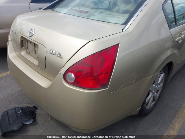Продажа на аукционе авто 2004 Nissan Maxima Se/sl, vin: 1N4BA41E34C838251, номер лота: 40068653