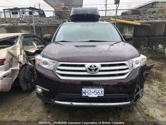 Продажа на аукционе авто 2013 Toyota Highlander Base Plus V6, vin: 5TDBK3EH1DS206580, номер лота: 40070113