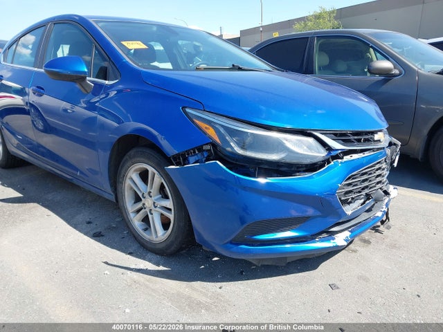 2017 Chevrolet Cruze მანქანა იყიდება აუქციონზე, vin: 3G1BE6SM5HS531155, აუქციონის ნომერი: 40070116