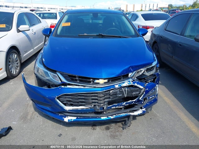 2017 Chevrolet Cruze მანქანა იყიდება აუქციონზე, vin: 3G1BE6SM5HS531155, აუქციონის ნომერი: 40070116
