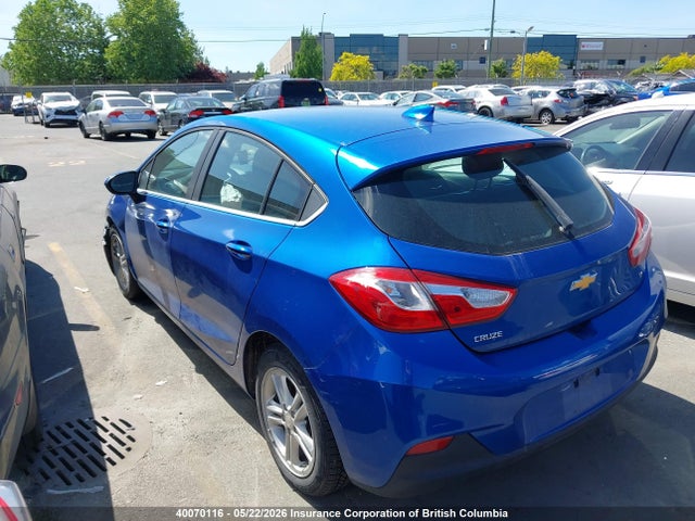 2017 Chevrolet Cruze მანქანა იყიდება აუქციონზე, vin: 3G1BE6SM5HS531155, აუქციონის ნომერი: 40070116