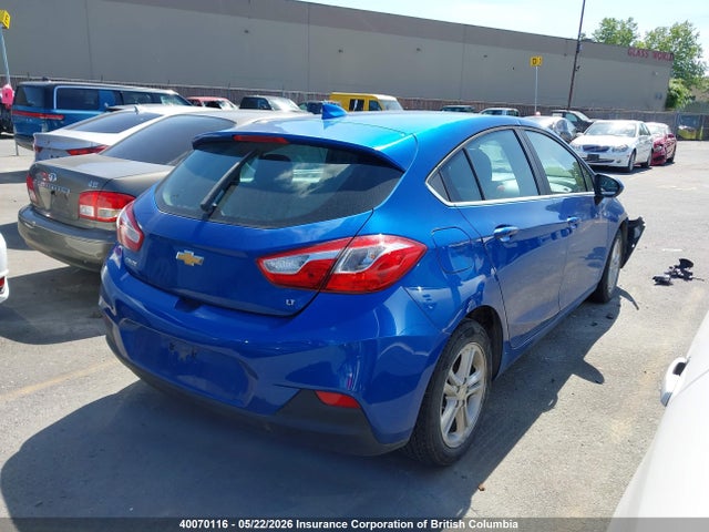 2017 Chevrolet Cruze მანქანა იყიდება აუქციონზე, vin: 3G1BE6SM5HS531155, აუქციონის ნომერი: 40070116