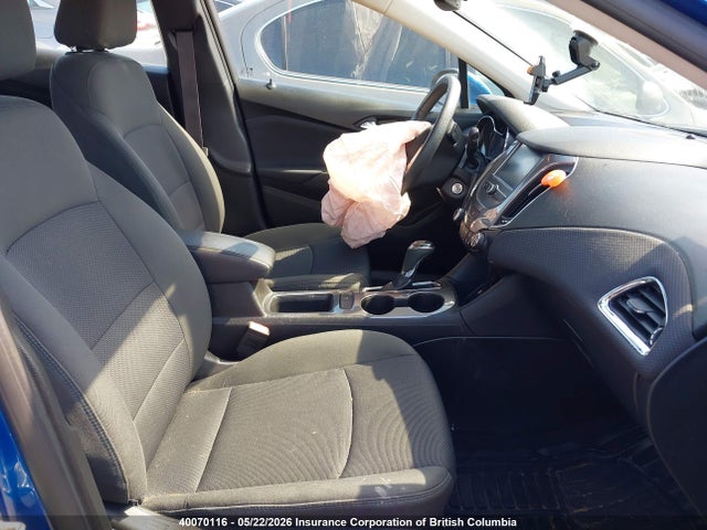 2017 Chevrolet Cruze მანქანა იყიდება აუქციონზე, vin: 3G1BE6SM5HS531155, აუქციონის ნომერი: 40070116