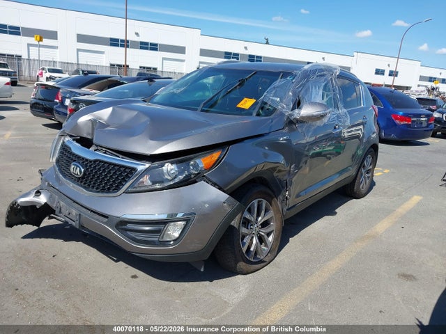 2015 Kia Sportage Ex მანქანა იყიდება აუქციონზე, vin: KNDPCCAC1F7744304, აუქციონის ნომერი: 40070118
