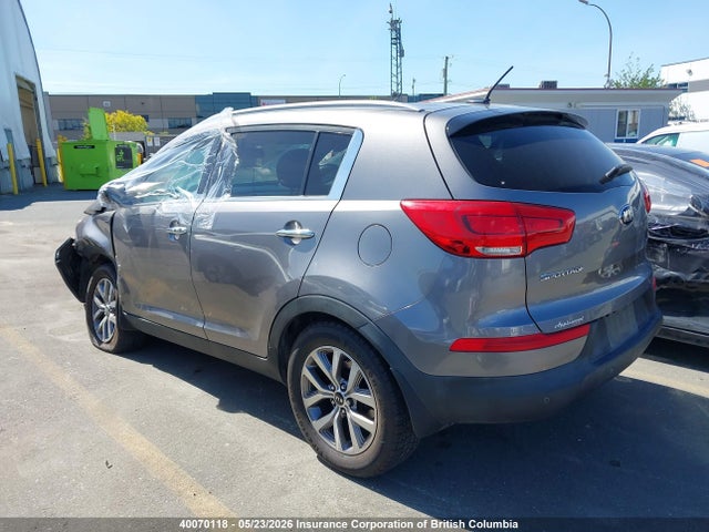 2015 Kia Sportage Ex მანქანა იყიდება აუქციონზე, vin: KNDPCCAC1F7744304, აუქციონის ნომერი: 40070118