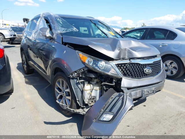 2015 Kia Sportage Ex მანქანა იყიდება აუქციონზე, vin: KNDPCCAC1F7744304, აუქციონის ნომერი: 40070118