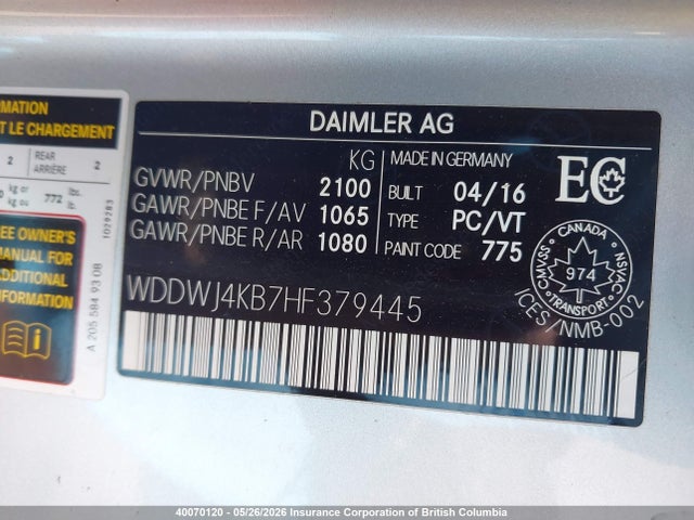 WDDWJ4KB7HF379445 Mercedes-Benz C 300 4matic