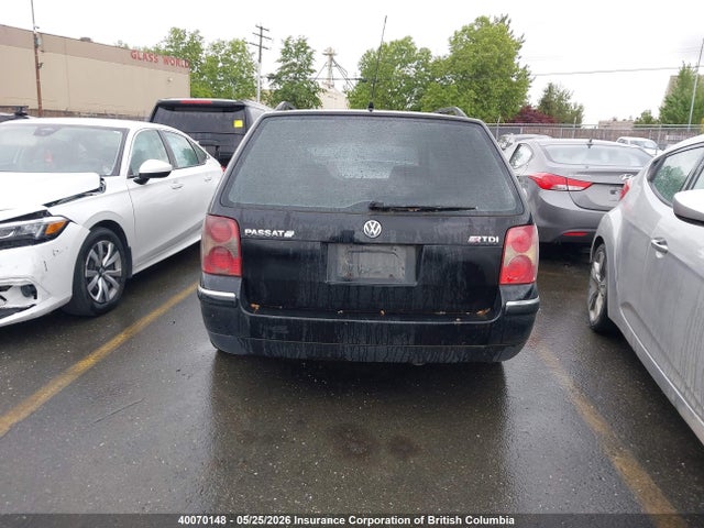 Aukcja sprzedaży 2005 Volkswagen Passat Gls Tdi, vin: WVWCE63B95E168471, numer aukcji: 40070148