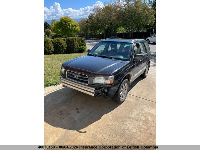 Aukcja sprzedaży 2003 Subaru Forester 2.5xs, vin: JF1SG65693H758211, numer aukcji: 40070150