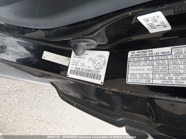 Aukcja sprzedaży 1999 Honda Civic Dx, vin: 2HGEJ6338XH000301, numer aukcji: 40067118