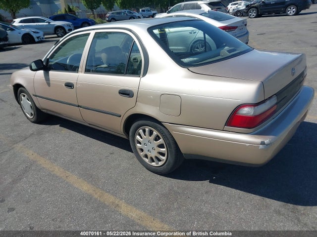Aukcja sprzedaży 1997 Toyota Corolla, vin: 2T1BA01E8VC197710, numer aukcji: 40070161