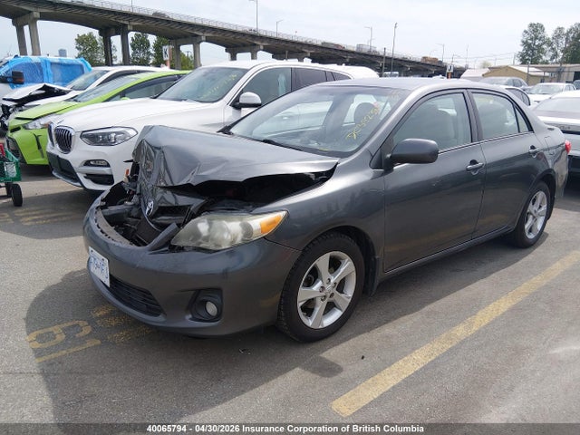 40065794 :رقم المزاد ، 2T1BU4EE6BC600863 vin ، 2011 Toyota Corolla S/le مزاد بيع