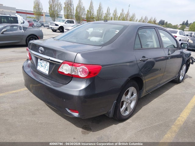 40065794 :رقم المزاد ، 2T1BU4EE6BC600863 vin ، 2011 Toyota Corolla S/le مزاد بيع