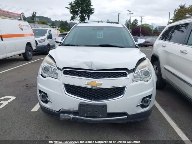 Aukcja sprzedaży 2013 Chevrolet Equinox Ltz, vin: 2GNFLGE31D6160227, numer aukcji: 40070163