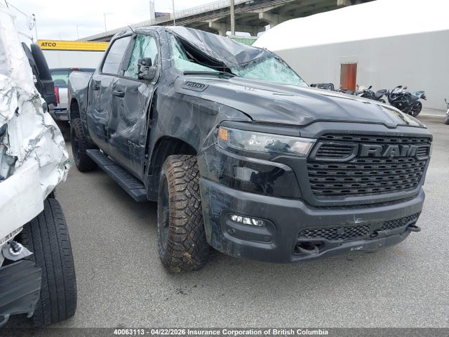 2025 Ram 1500 Tradesman მანქანა იყიდება აუქციონზე, vin: 1C6SRFGP3SN609505, აუქციონის ნომერი: 40063113