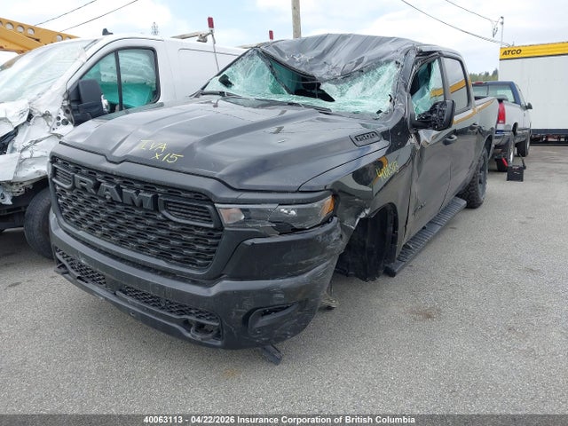 2025 Ram 1500 Tradesman მანქანა იყიდება აუქციონზე, vin: 1C6SRFGP3SN609505, აუქციონის ნომერი: 40063113