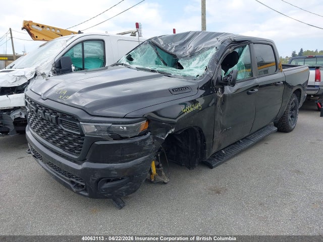 2025 Ram 1500 Tradesman მანქანა იყიდება აუქციონზე, vin: 1C6SRFGP3SN609505, აუქციონის ნომერი: 40063113
