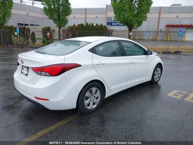 2016 Hyundai Elantra Se/sport/limited მანქანა იყიდება აუქციონზე, vin: 5NPDH4AE3GH791889, აუქციონის ნომერი: 40070211