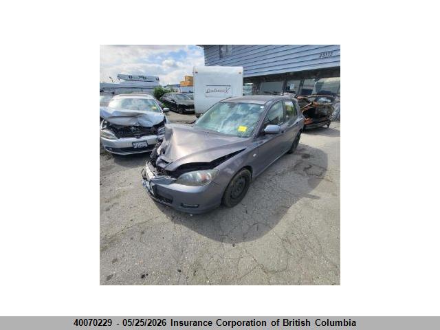 Продаж на аукціоні авто 2008 Mazda 3 Hatchback, vin: JM1BK343X81143682, номер лоту: 40070229