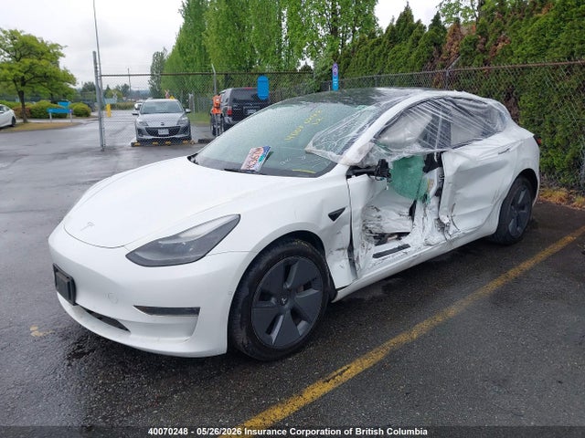 Продаж на аукціоні авто 2021 Tesla Model 3, vin: 5YJ3E1EA4MF093019, номер лоту: 40070248