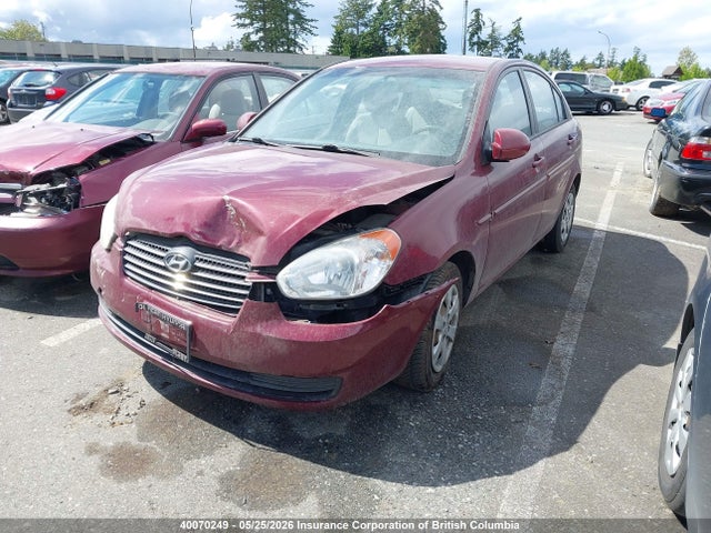 2008 Hyundai Accent Gls მანქანა იყიდება აუქციონზე, vin: KMHCN45C68U220624, აუქციონის ნომერი: 40070249