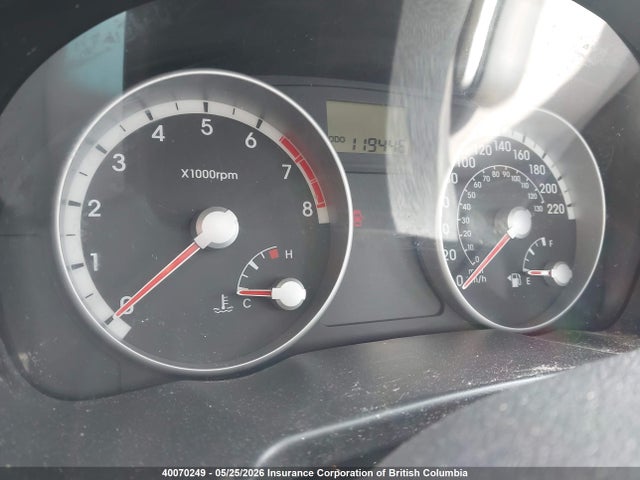 2008 Hyundai Accent Gls მანქანა იყიდება აუქციონზე, vin: KMHCN45C68U220624, აუქციონის ნომერი: 40070249