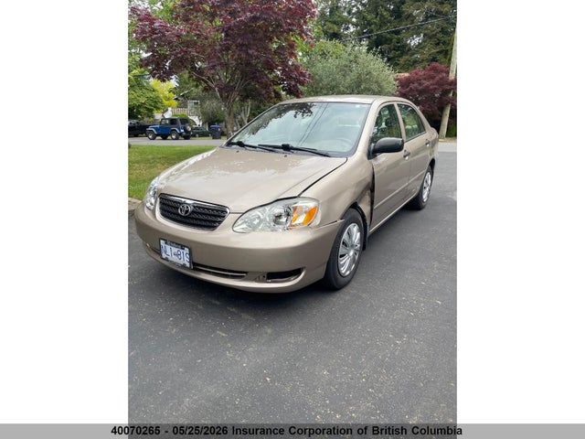 Aukcja sprzedaży 2005 Toyota Corolla Ce/le/sport, vin: 2T1BR32E05C912133, numer aukcji: 40070265
