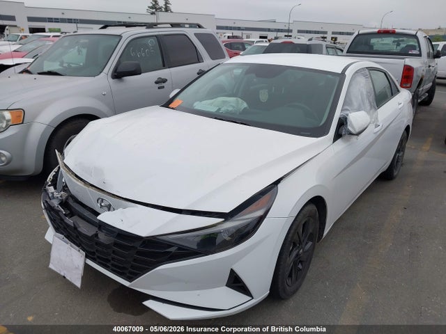 40067009 :رقم المزاد ، KMHLM4AJ5NU025973 vin ، 2022 Hyundai Elantra Blue مزاد بيع