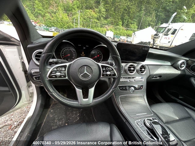 40070340 :رقم المزاد ، 55SWF8EB3KU301334 vin ، 2019 Mercedes-benz C 300 4mati مزاد بيع