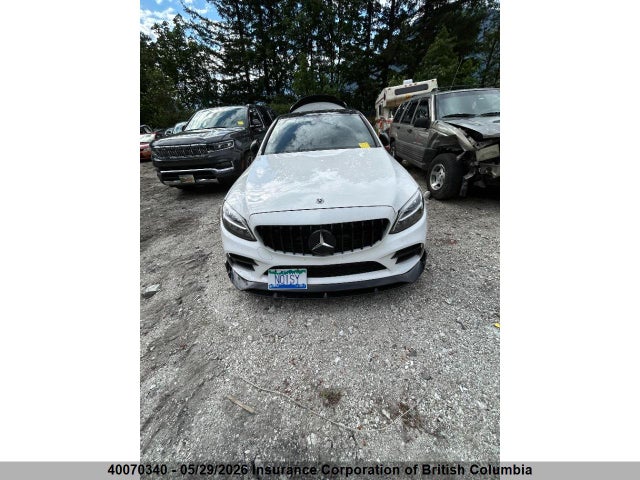 40070340 :رقم المزاد ، 55SWF8EB3KU301334 vin ، 2019 Mercedes-benz C 300 4mati مزاد بيع