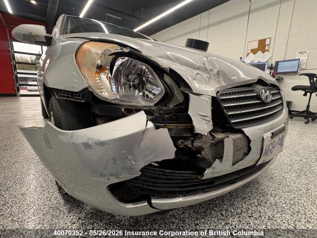 2008 Hyundai Accent Gl/gls/l მანქანა იყიდება აუქციონზე, vin: KMHCN45C38U243763, აუქციონის ნომერი: 40070352