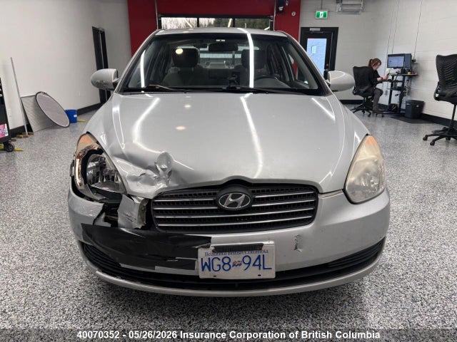 2008 Hyundai Accent Gl/gls/l მანქანა იყიდება აუქციონზე, vin: KMHCN45C38U243763, აუქციონის ნომერი: 40070352