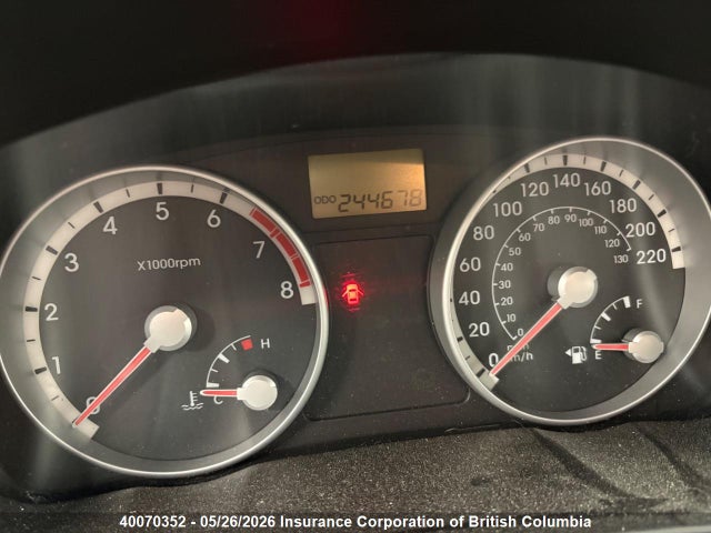 2008 Hyundai Accent Gl/gls/l მანქანა იყიდება აუქციონზე, vin: KMHCN45C38U243763, აუქციონის ნომერი: 40070352