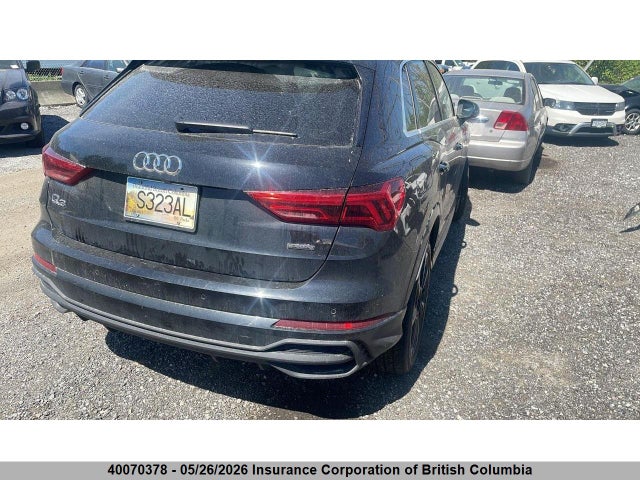 40070378 :رقم المزاد ، WA1EECF37R1099329 vin ، 2024 Audi Q3 مزاد بيع