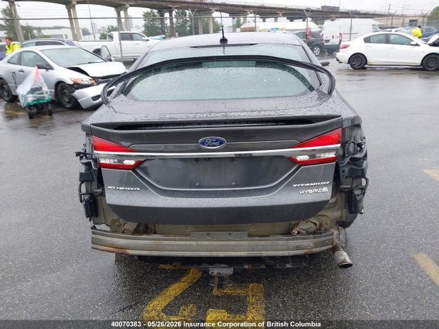 Продажа на аукционе авто 2017 Ford Fusion Titanium Hev, vin: 3FA6P0RU6HR106384, номер лота: 40070383