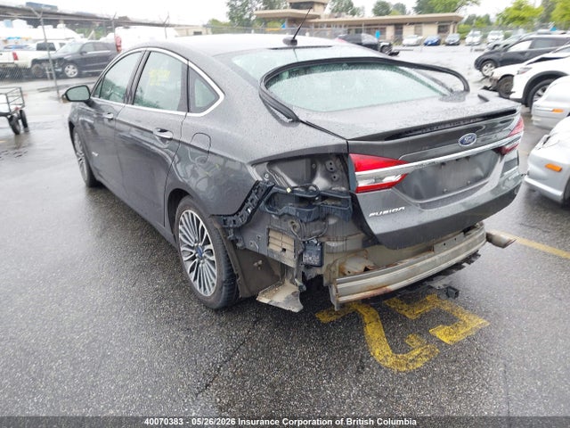 Продажа на аукционе авто 2017 Ford Fusion Titanium Hev, vin: 3FA6P0RU6HR106384, номер лота: 40070383