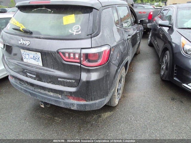3C4NJCAB4KT615936 Jeep Compass Sport