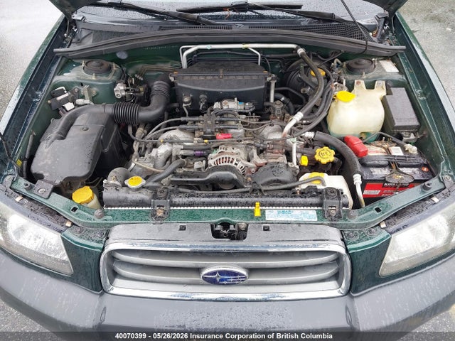 2004 Subaru Forester 2.5x მანქანა იყიდება აუქციონზე, vin: JF1SG63684H743820, აუქციონის ნომერი: 40070399