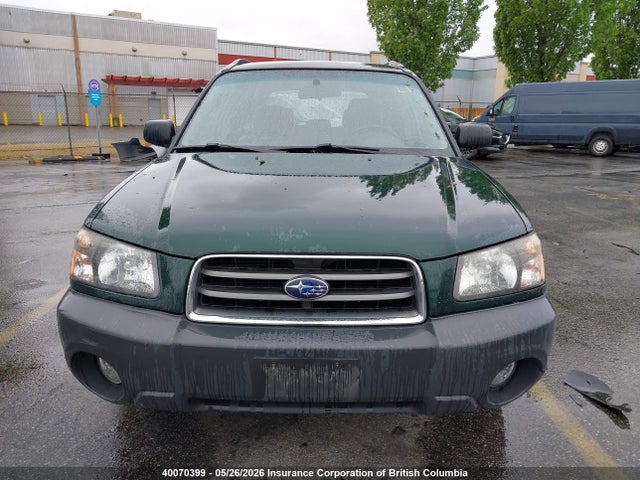 2004 Subaru Forester 2.5x მანქანა იყიდება აუქციონზე, vin: JF1SG63684H743820, აუქციონის ნომერი: 40070399