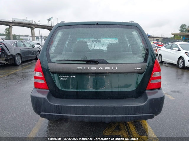 2004 Subaru Forester 2.5x მანქანა იყიდება აუქციონზე, vin: JF1SG63684H743820, აუქციონის ნომერი: 40070399