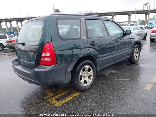 2004 Subaru Forester 2.5x მანქანა იყიდება აუქციონზე, vin: JF1SG63684H743820, აუქციონის ნომერი: 40070399