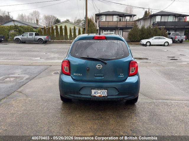 40070403 :رقم المزاد ، 3N1CK3CP4FL268159 vin ، 2015 Nissan Micra مزاد بيع