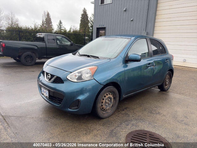 40070403 :رقم المزاد ، 3N1CK3CP4FL268159 vin ، 2015 Nissan Micra مزاد بيع