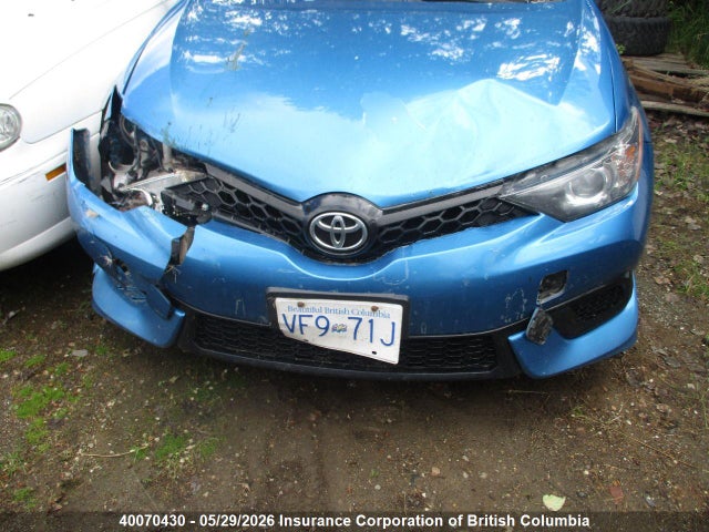 40070430 :رقم المزاد ، JTNKARJEXHJ544866 vin ، 2017 Toyota Corolla Im مزاد بيع