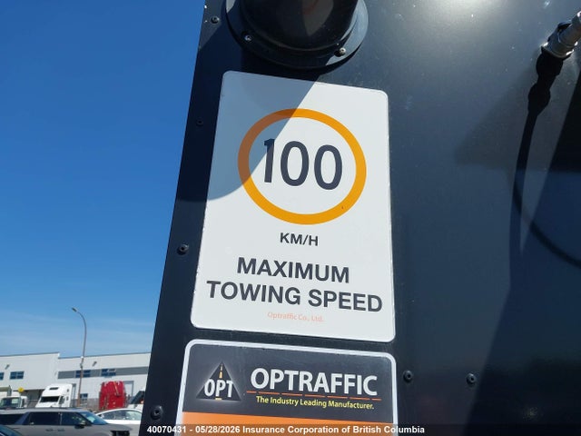 Продажа на аукционе авто 2022 Optraffic Mobile Traffic Sign, vin: H0NJT09A5NAA04048, номер лота: 40070431