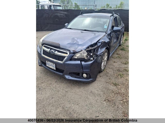 2013 Subaru Legacy 2.5i Limited მანქანა იყიდება აუქციონზე, vin: 4S3BMGL65D3026166, აუქციონის ნომერი: 40070436