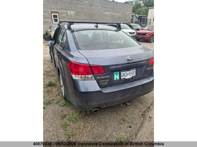 2013 Subaru Legacy 2.5i Limited მანქანა იყიდება აუქციონზე, vin: 4S3BMGL65D3026166, აუქციონის ნომერი: 40070436