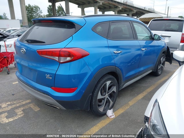 Aukcja sprzedaży 2017 Hyundai Tucson Limited/sport And Eco/se, vin: KM8J3CA25HU518599, numer aukcji: 40067830