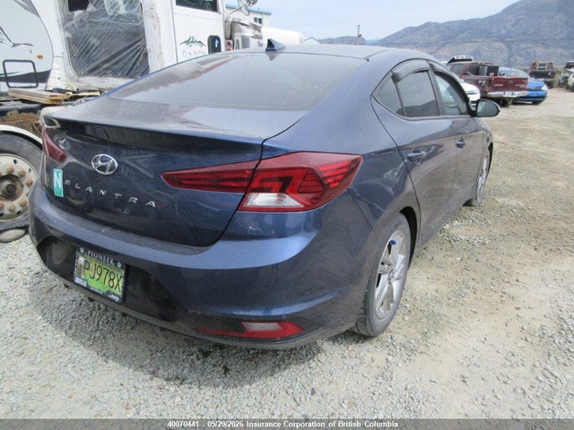 Продаж на аукціоні авто 2019 Hyundai Elantra Sel/value/limited, vin: KMHD84LF5KU871338, номер лоту: 40070441