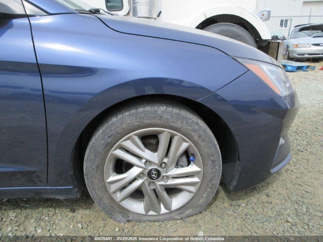 Продаж на аукціоні авто 2019 Hyundai Elantra Sel/value/limited, vin: KMHD84LF5KU871338, номер лоту: 40070441
